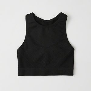 abercrombie ACTIVE SEAMLESS HIGH-NECK BRA